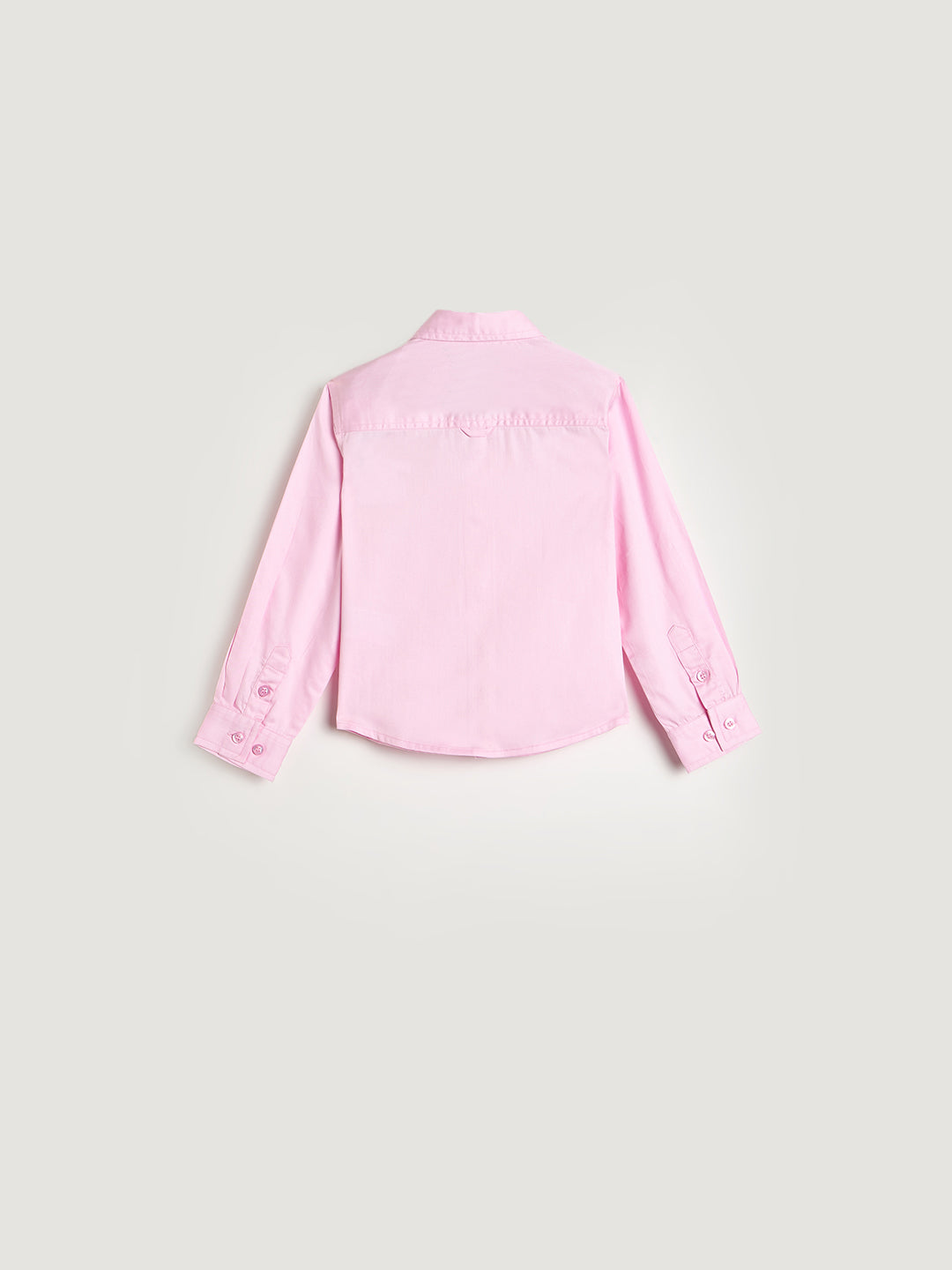 Blue Giraffe Boys Pink Shirt