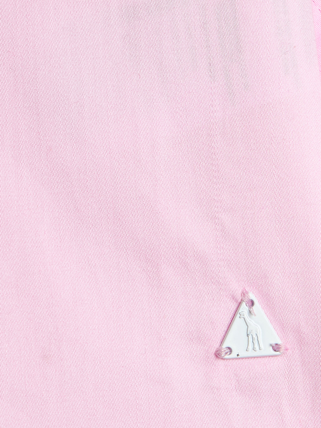 Blue Giraffe Boys Pink Shirt