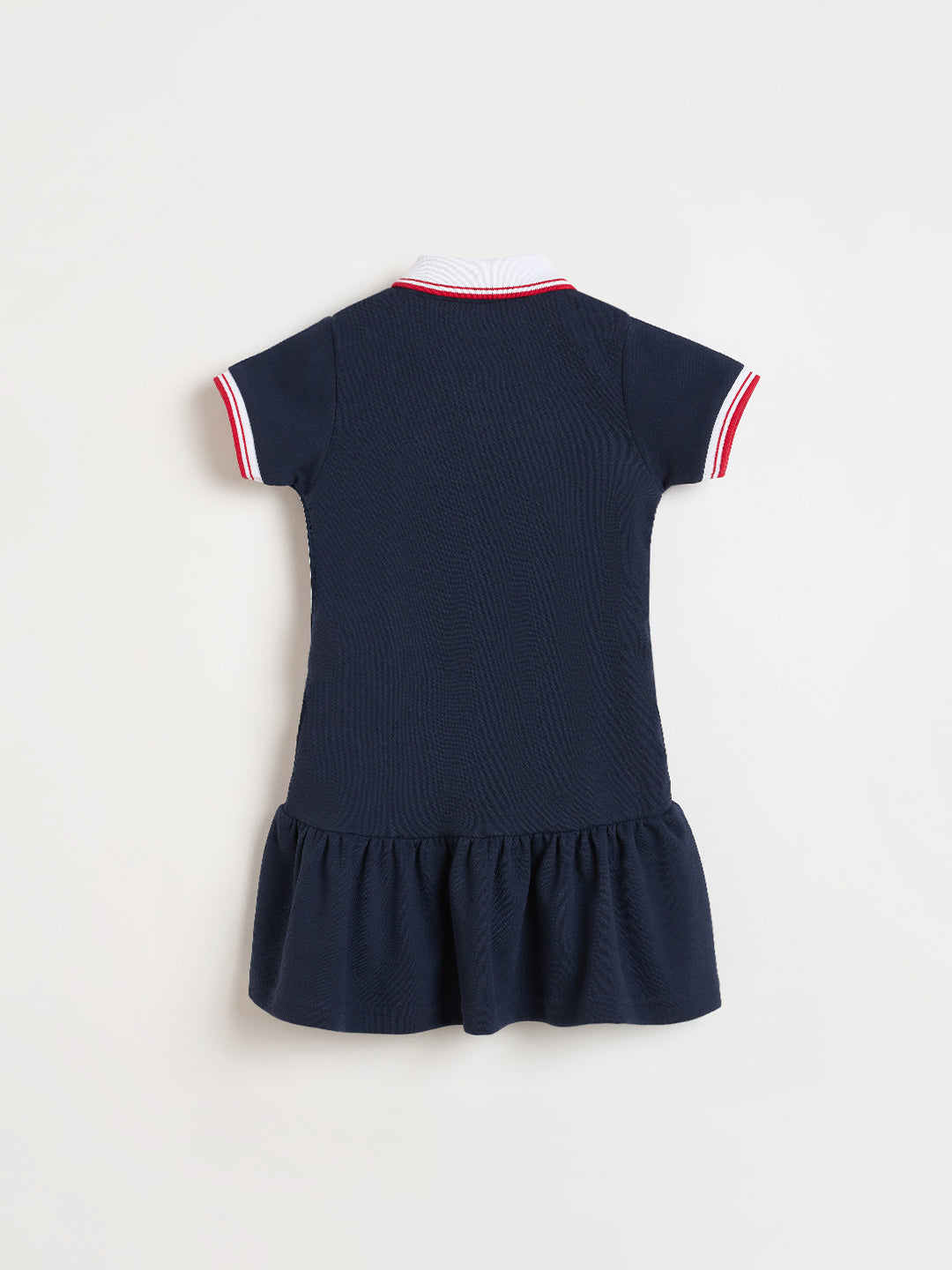 Blue Giraffe Girls Navy Blue Dress