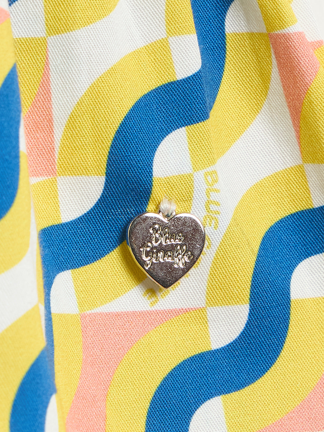 Blue Giraffe Girls Multicolor Striped Midi Dress