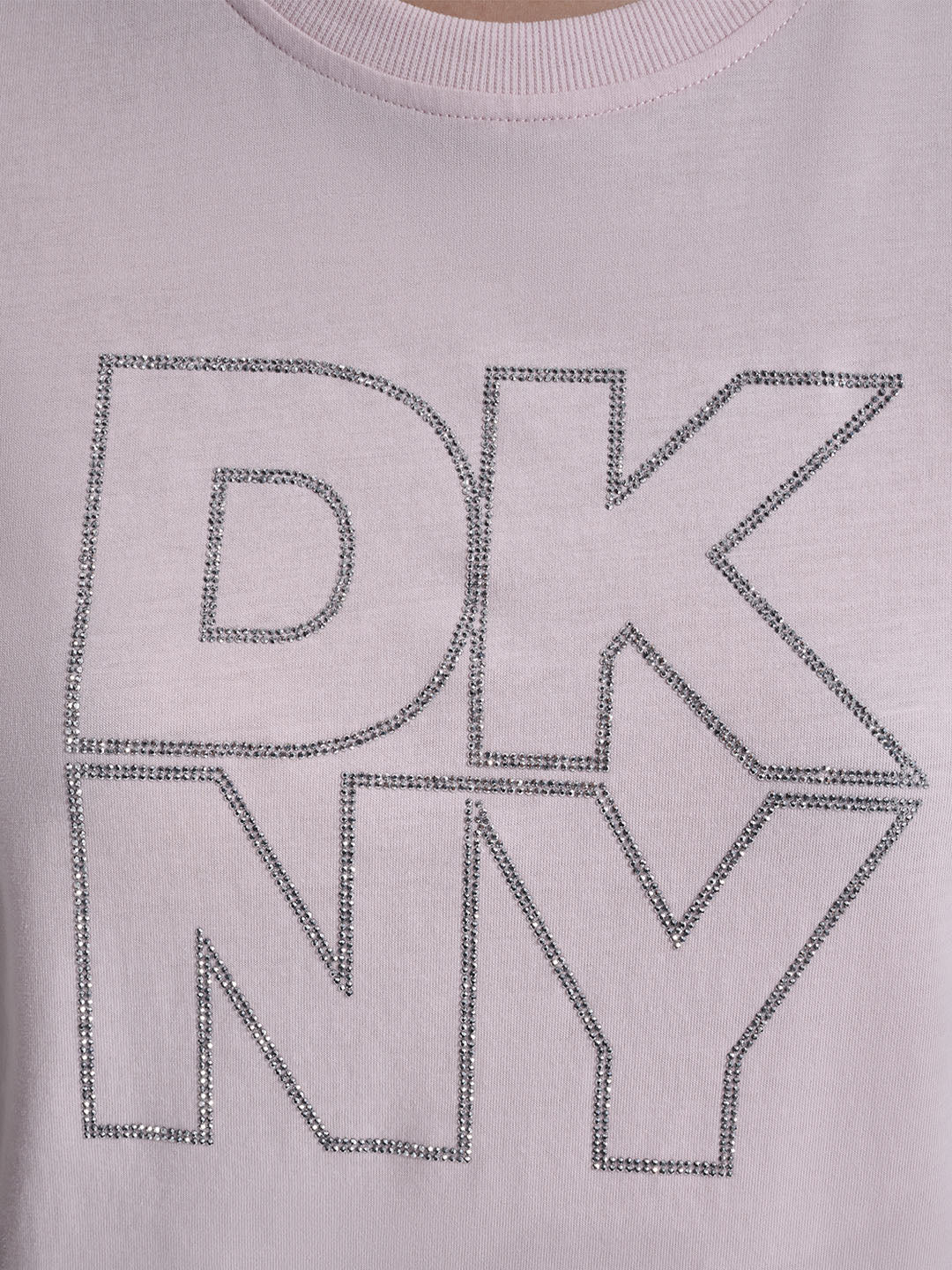 DKNY WoMen Pink Round Neck T-Shirt