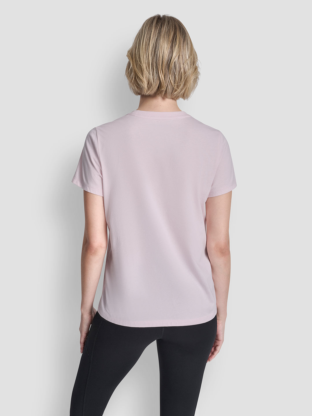 DKNY WoMen Pink Round Neck T-Shirt