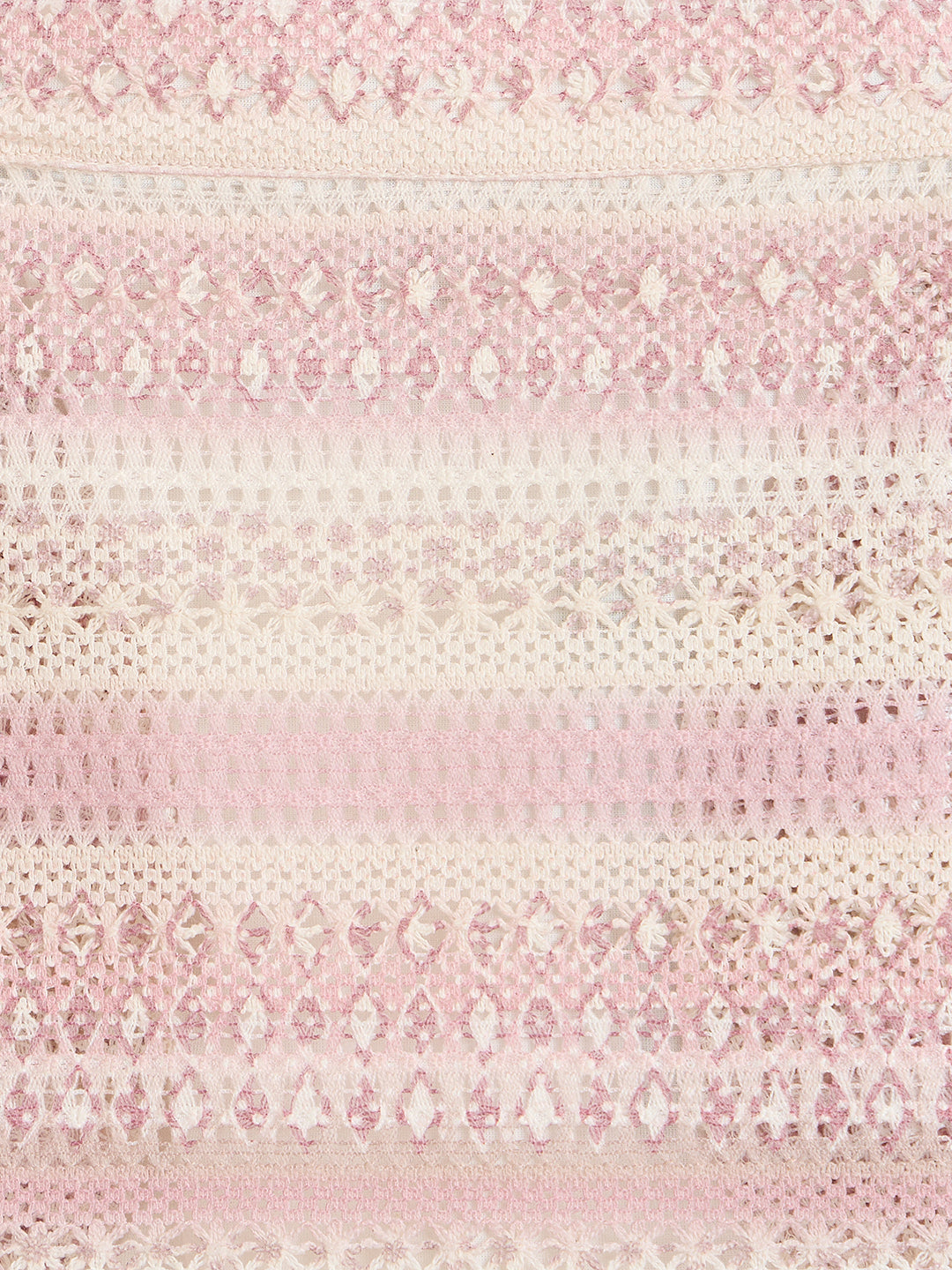 ELLE Girls Pink Woven Design A-Line Fit Skirt