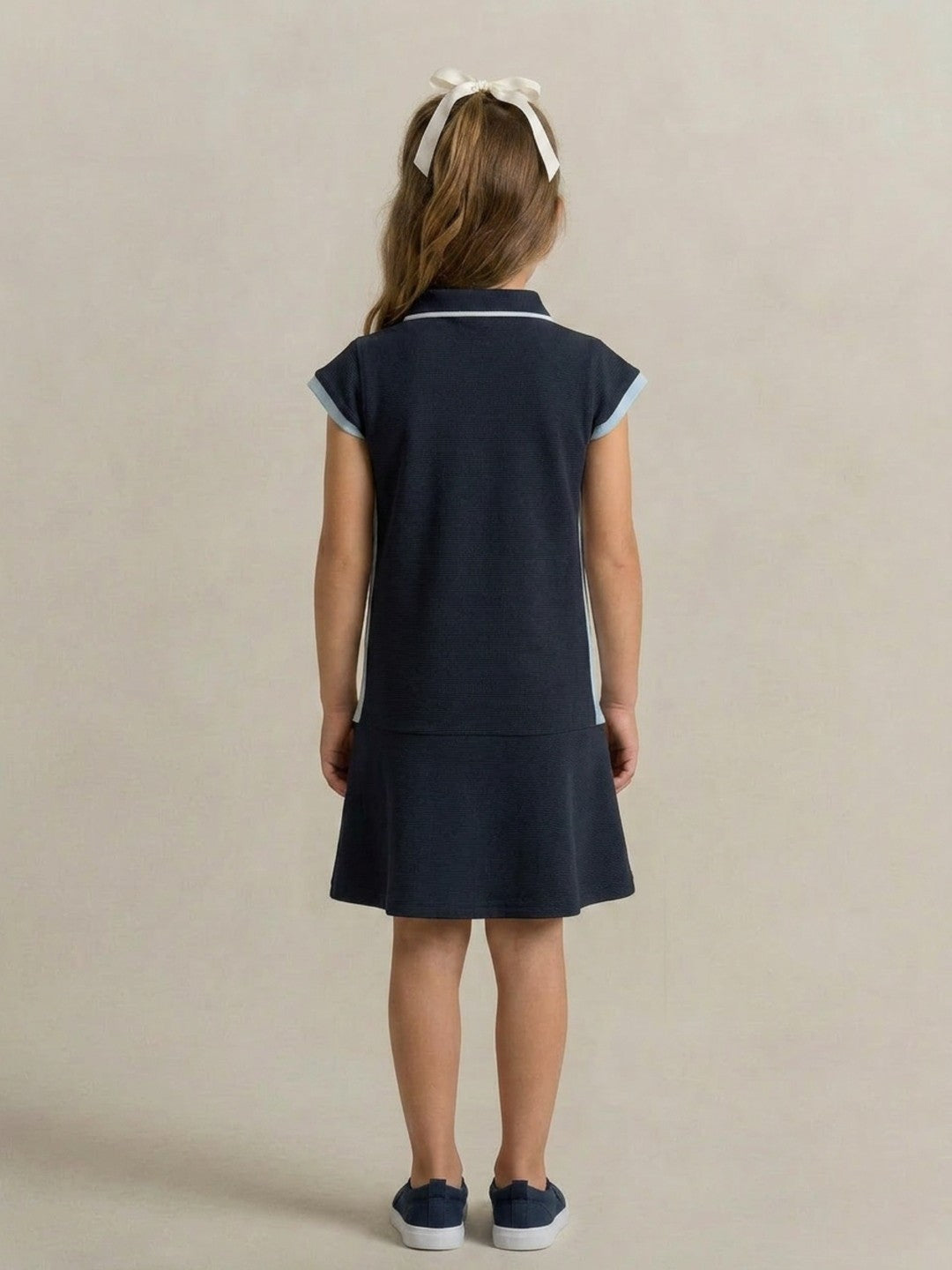 Elle Blue Girls Straight Fit Dress
