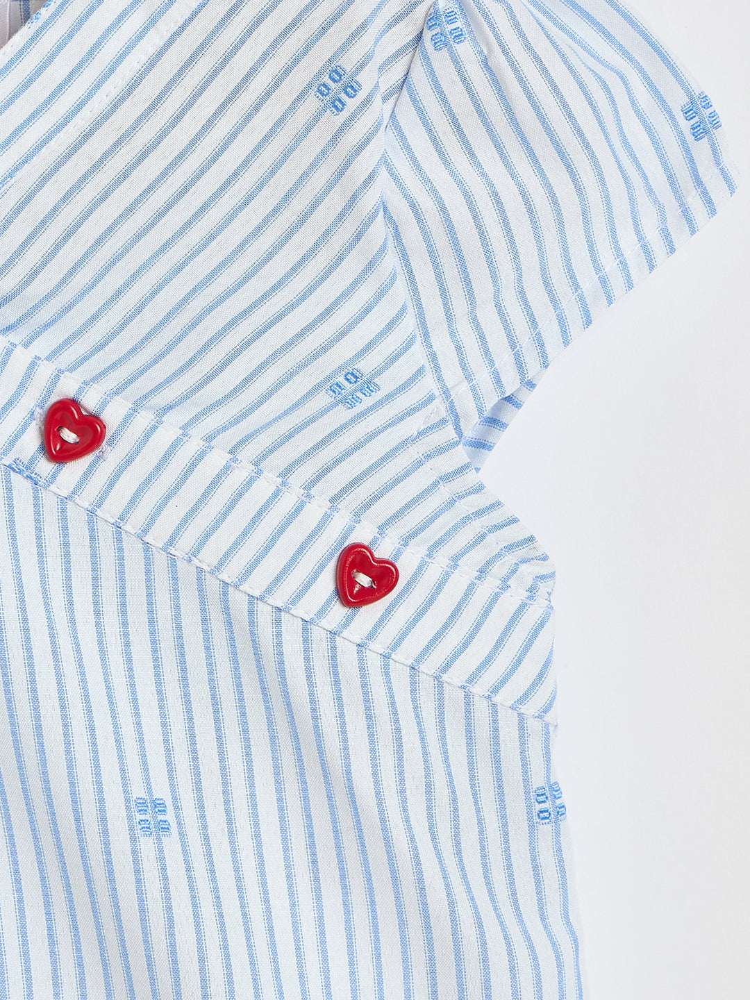 ELLE Girls Blue Printed Top