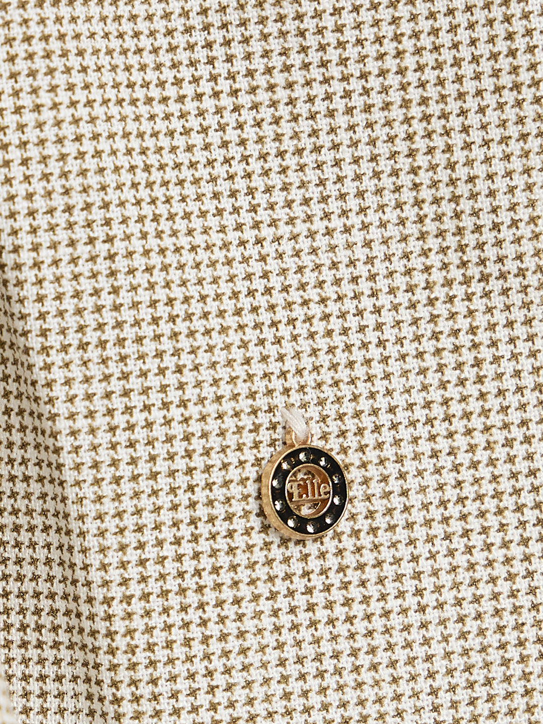 ELLE Girls Beige Printed Skirt