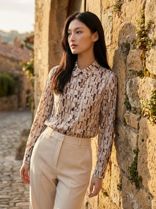 Elle Women Multi Printed Shirt