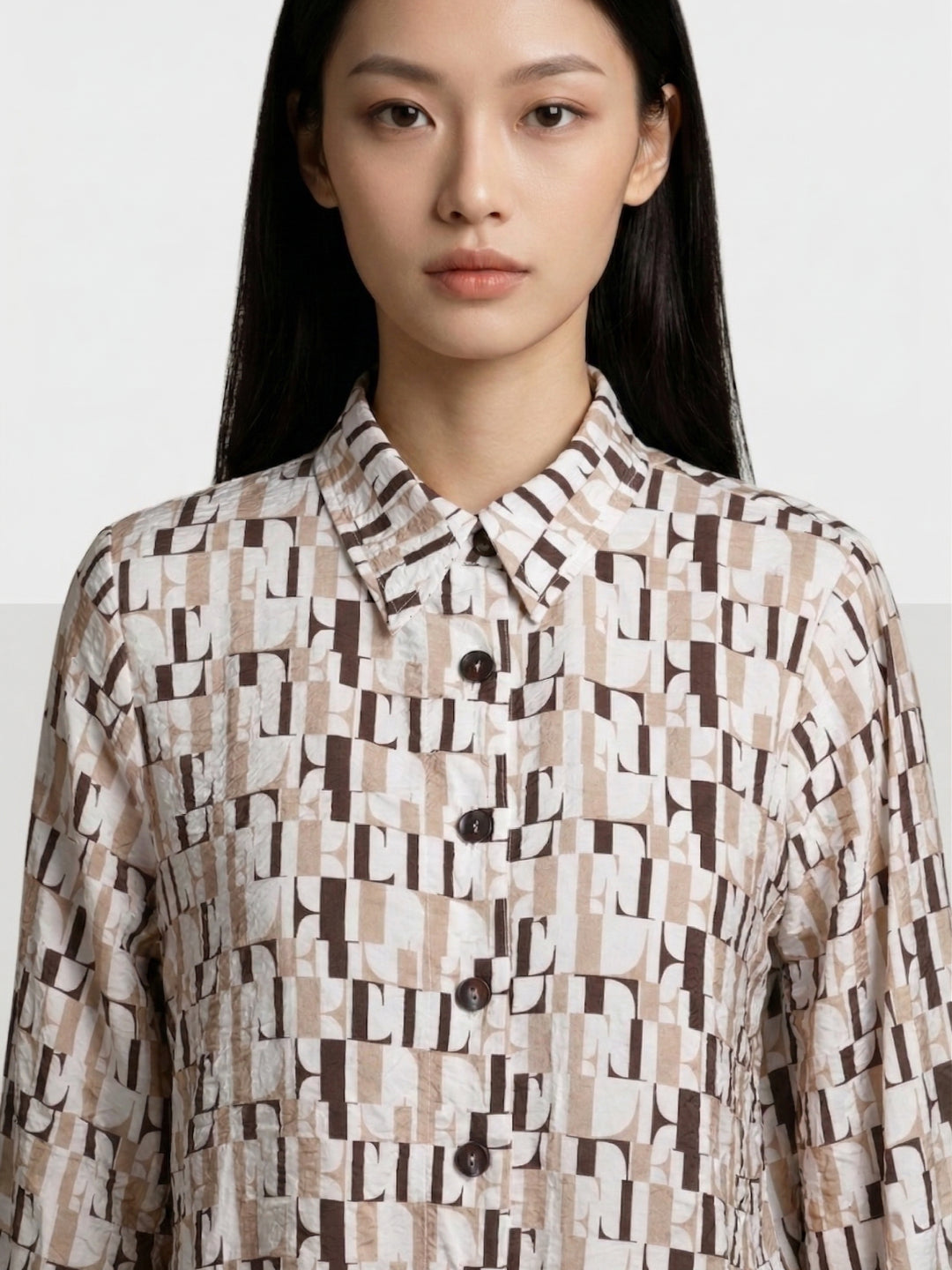 Elle Women Multi Printed Regular Fit Shirt