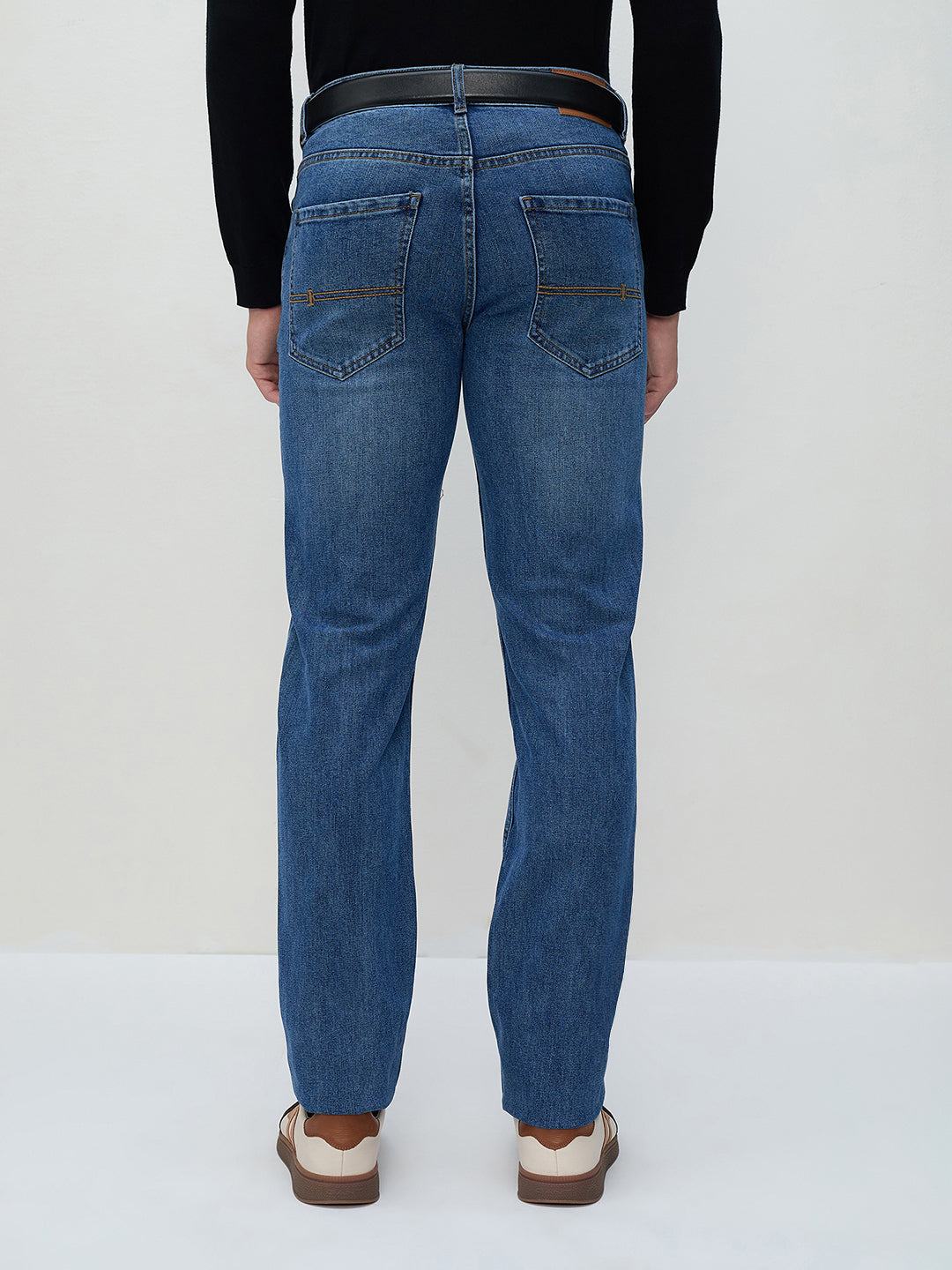 ICONIC Men Blue Regular Fit Jeans