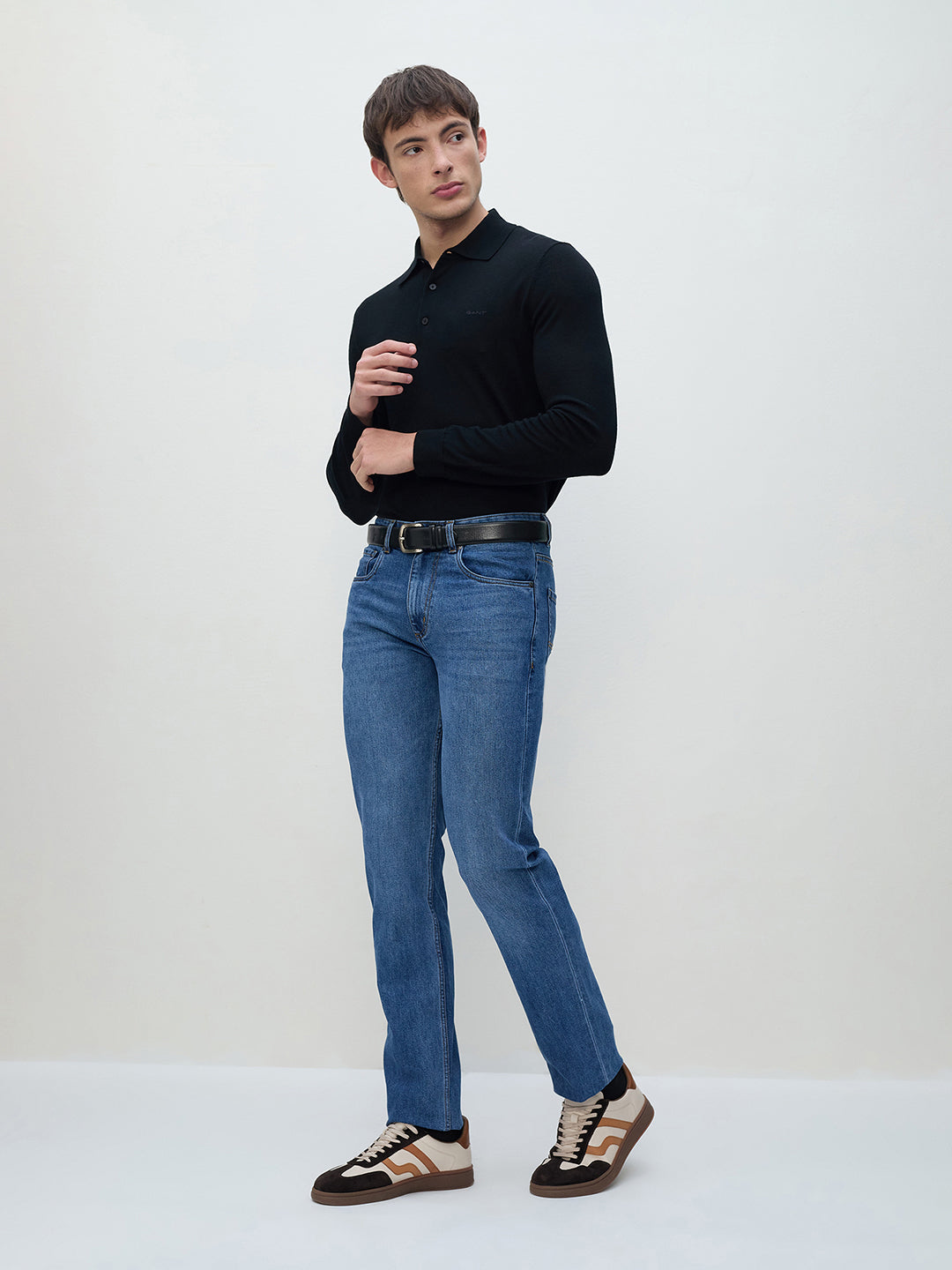 ICONIC Men Blue Regular Fit Jeans