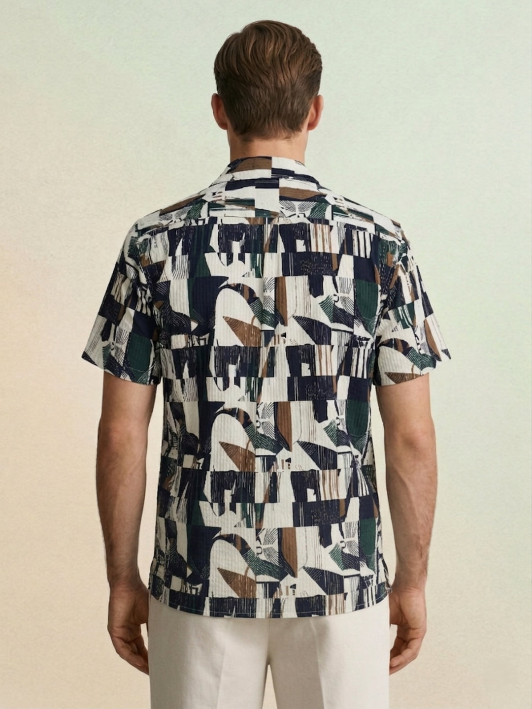 Iconic Men Multicolour Printed Shirt