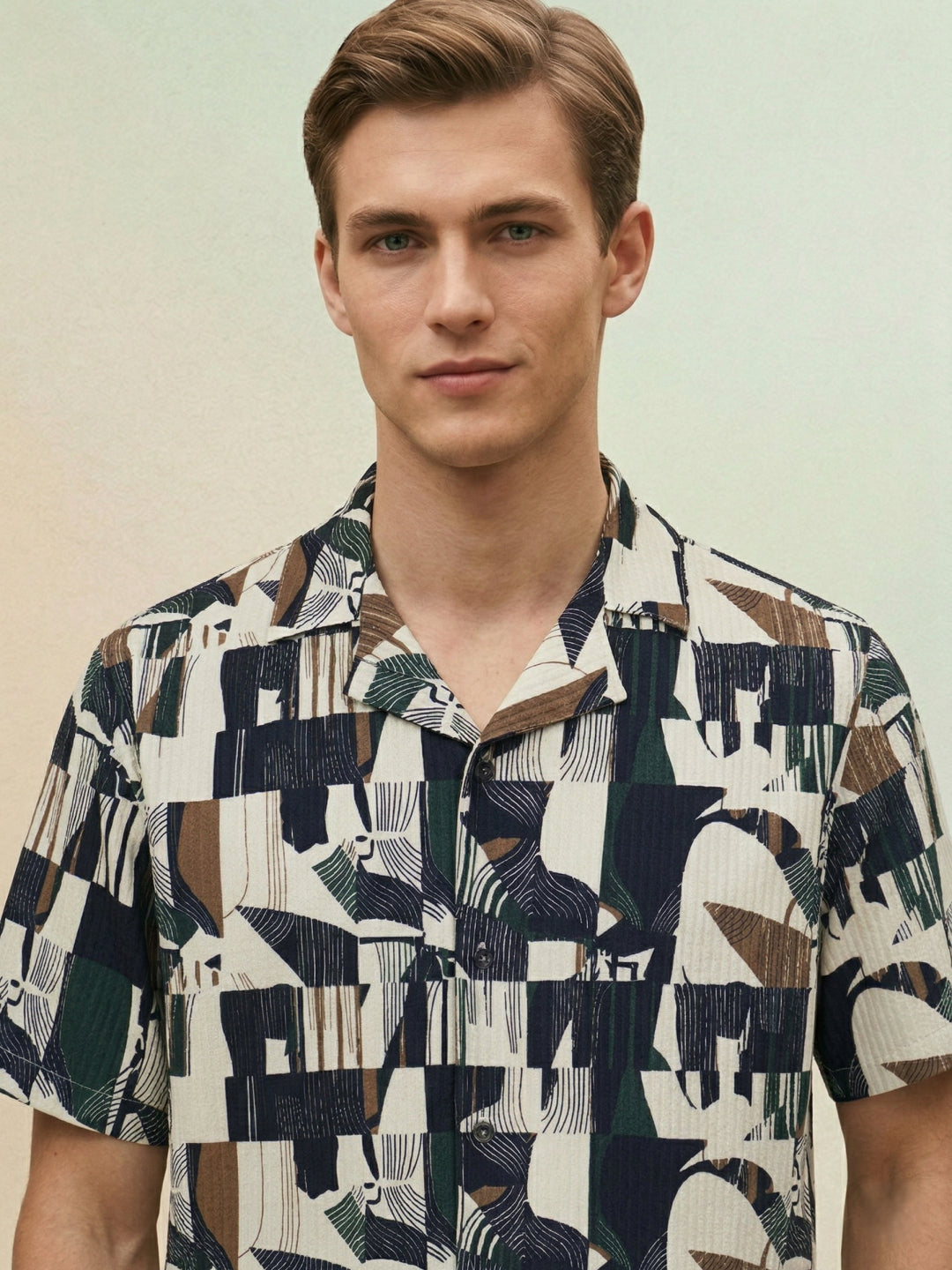Iconic Men Multicolour Printed Shirt