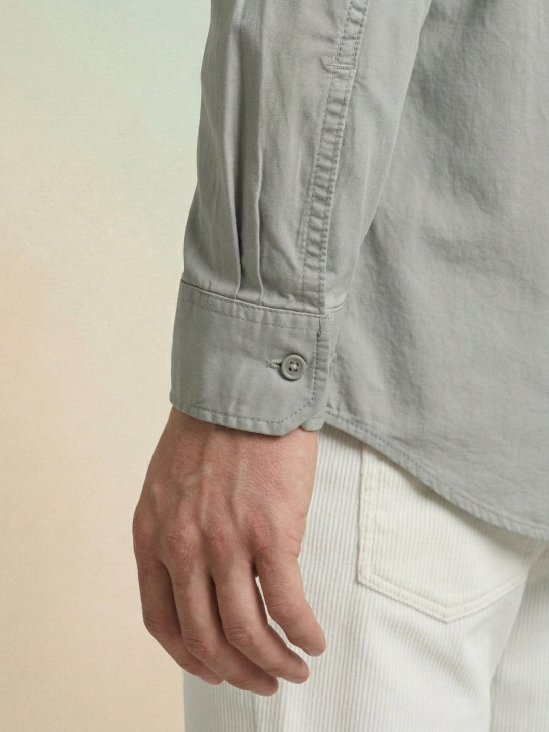 Iconic Men Green Solid Regular Fit Shirt