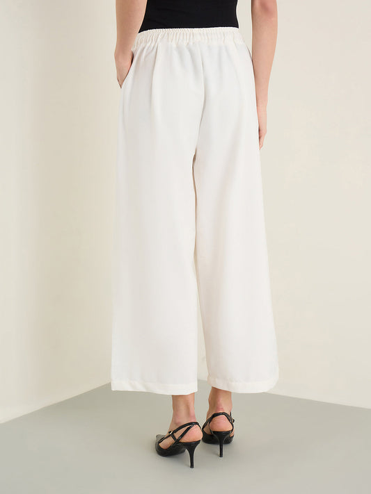 Iconic Women White Pant