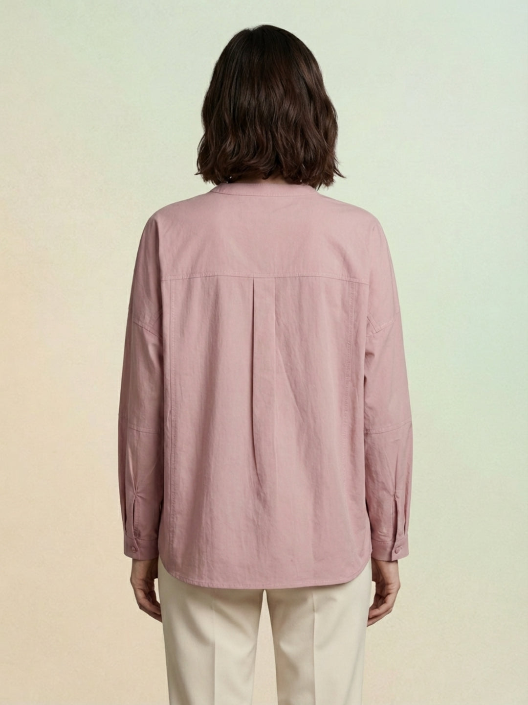 Iconic Women Pink Cotton Shirt