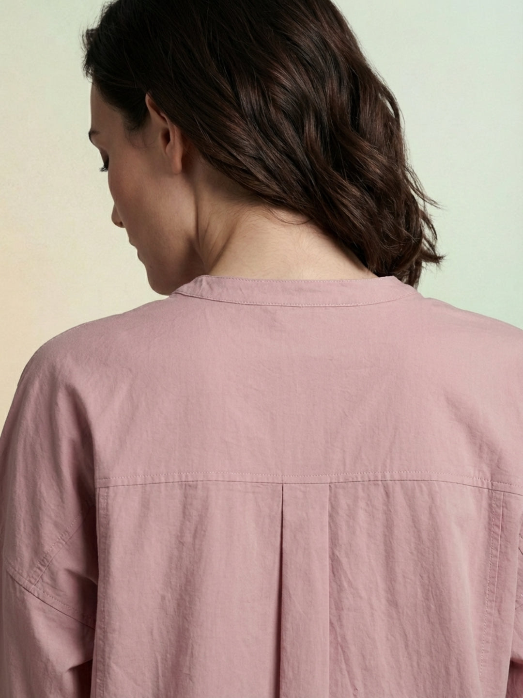 Iconic Women Pink Cotton Shirt