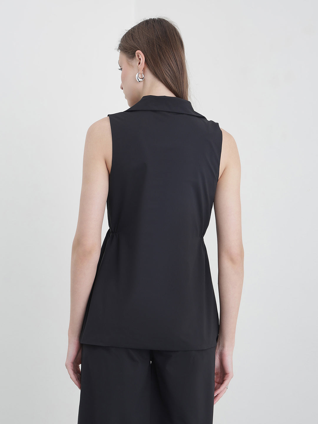 ICONIC Women Black Solid Top