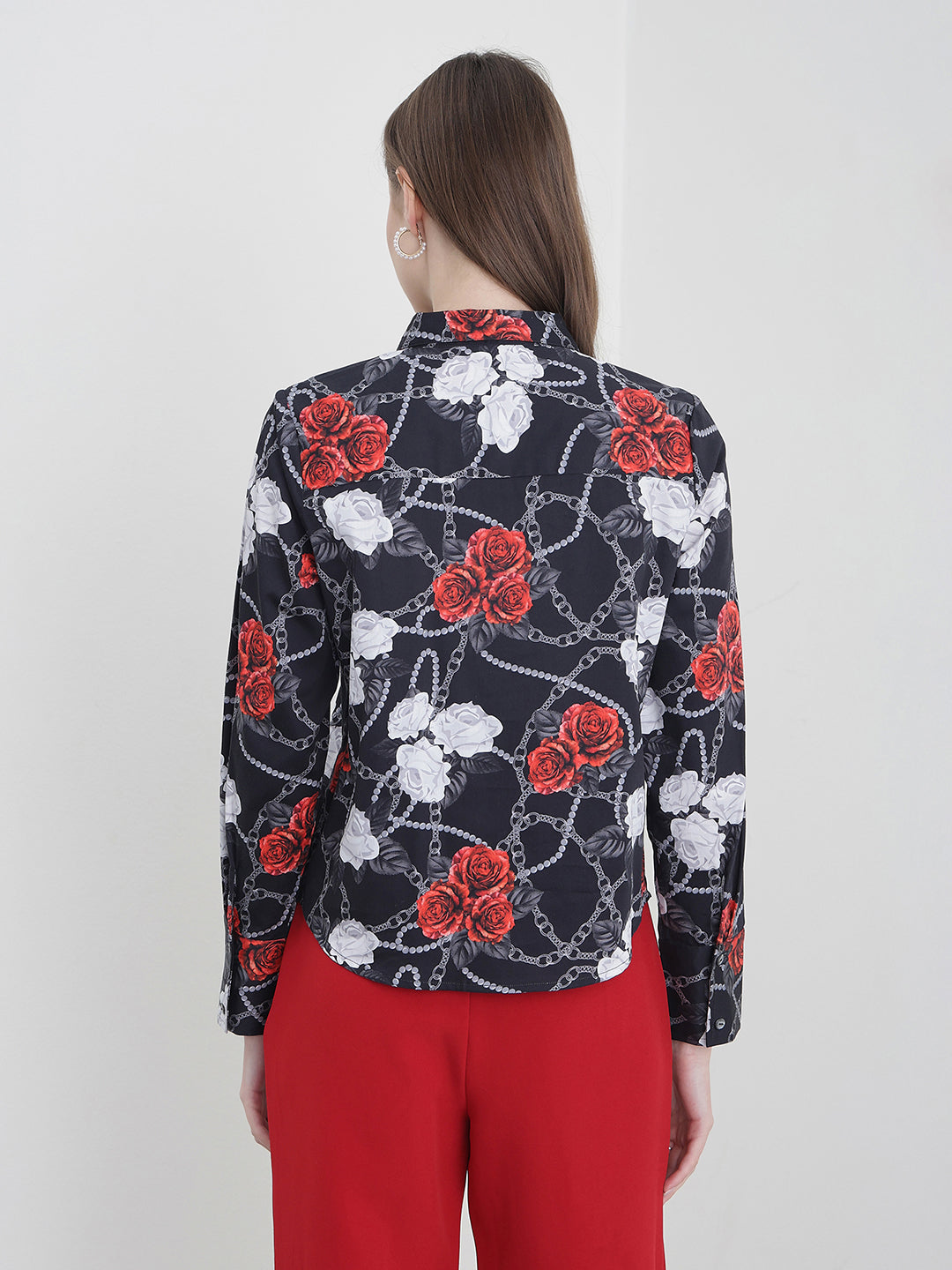 ICONIC Women Multicolor Printed Top