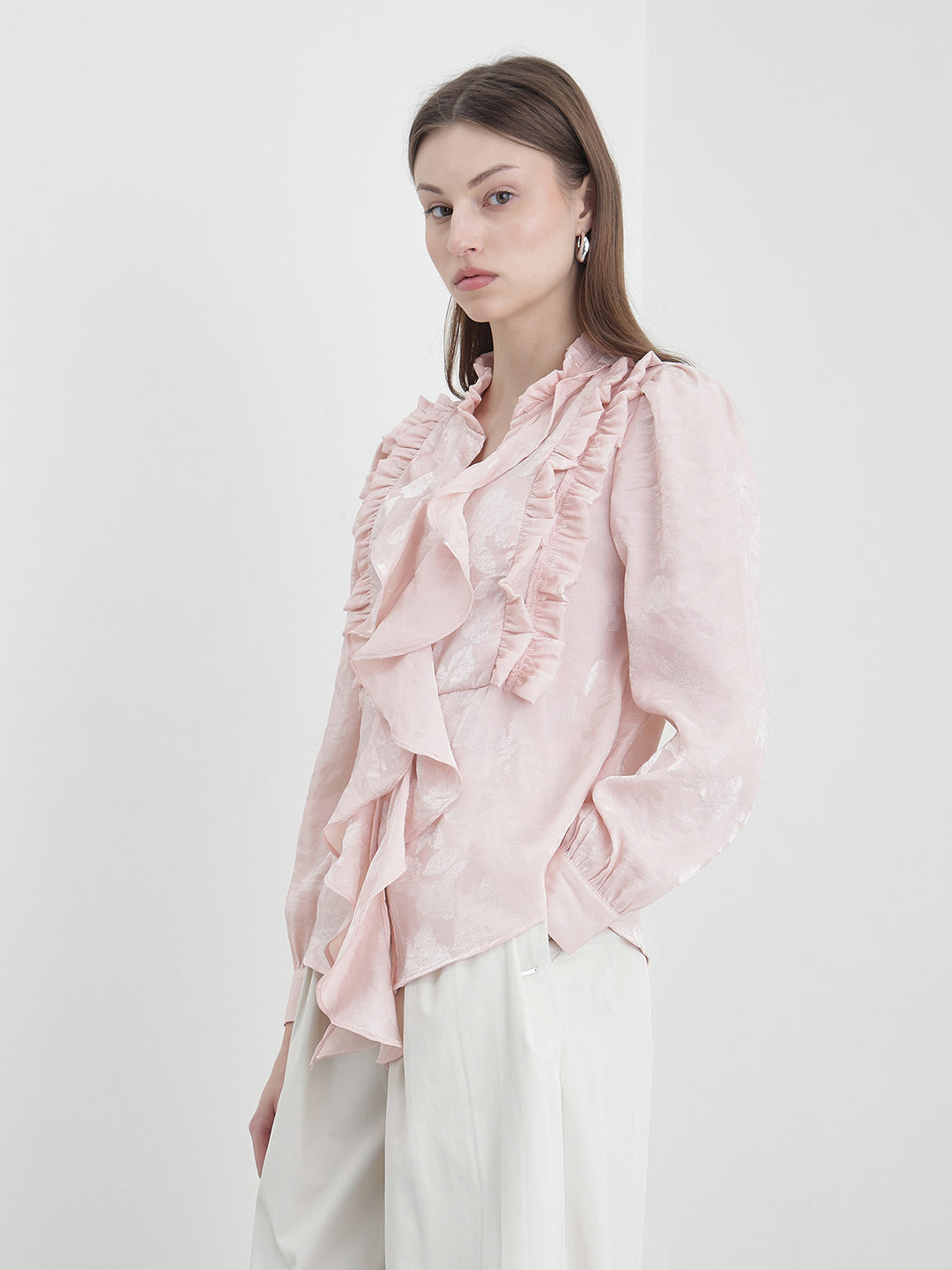 ICONIC Women Pink Solid Top