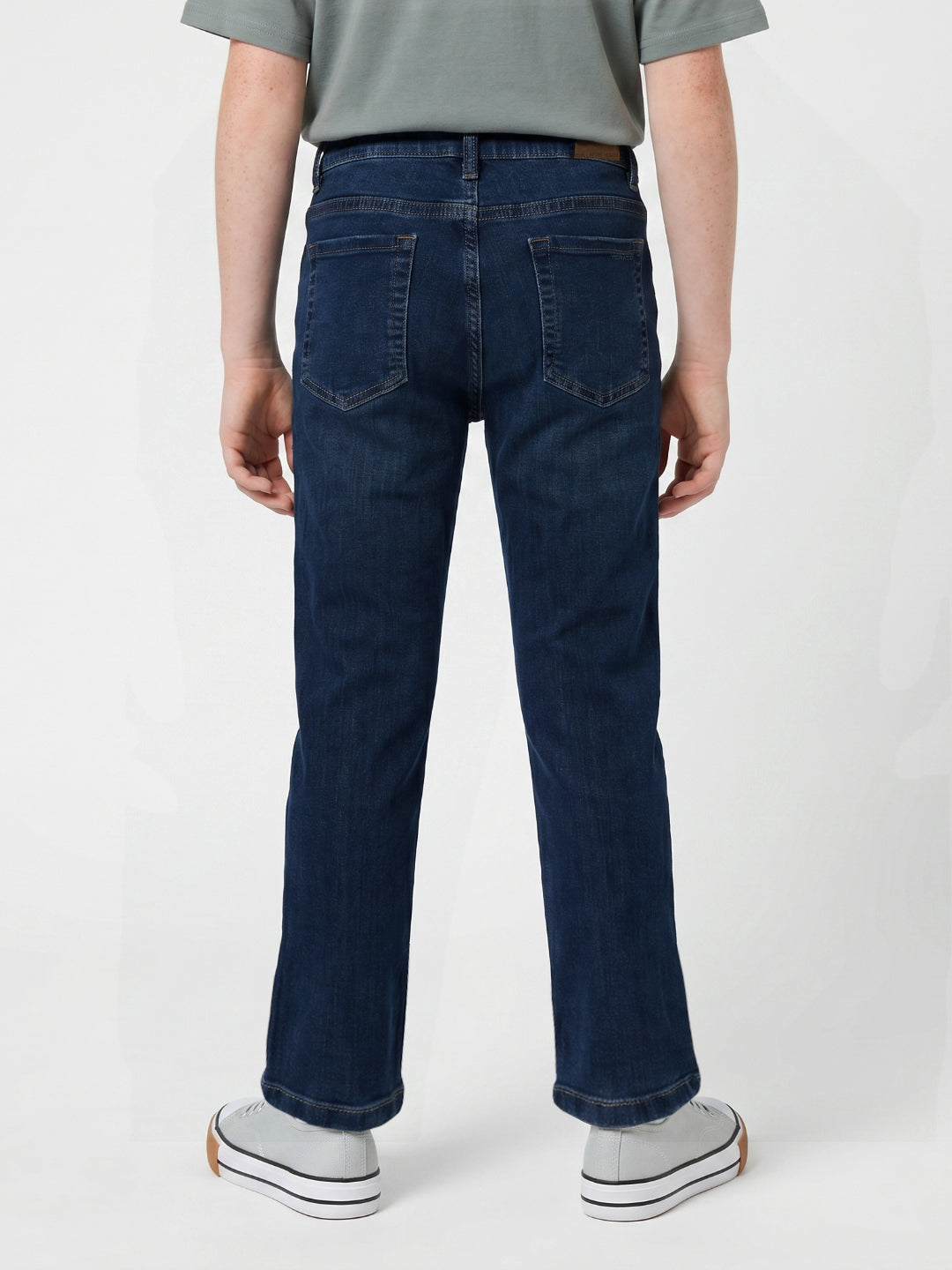 Antony Morato Blue Skinny Fit Solid Boys Jeans