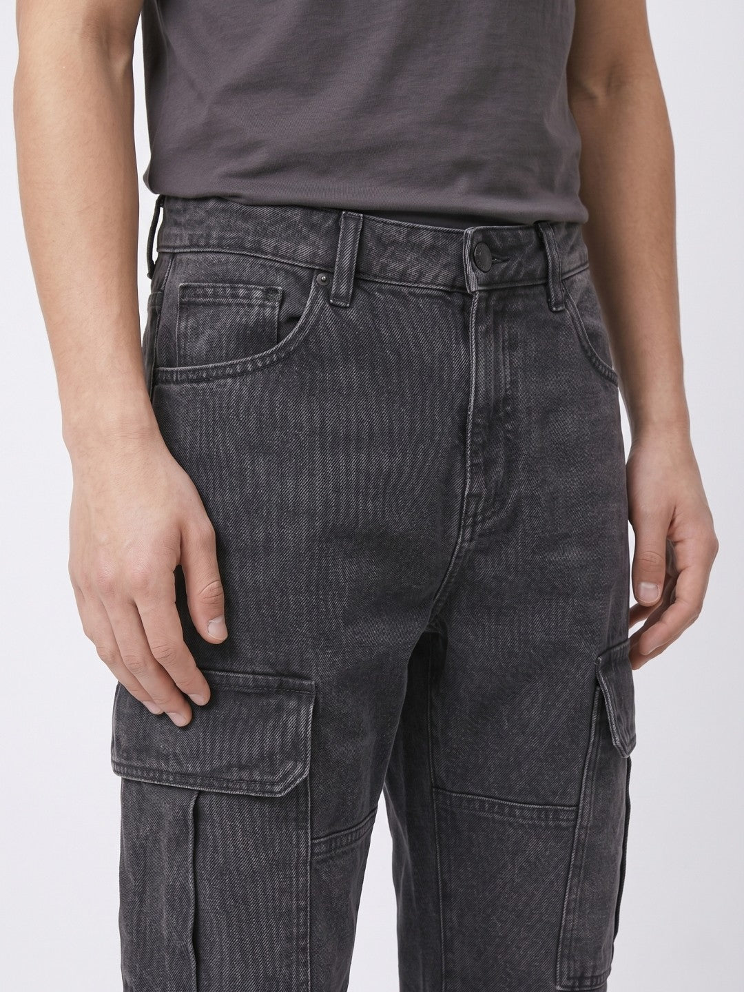 Antony Morato Black Cotton Men Slim Fit Jeans