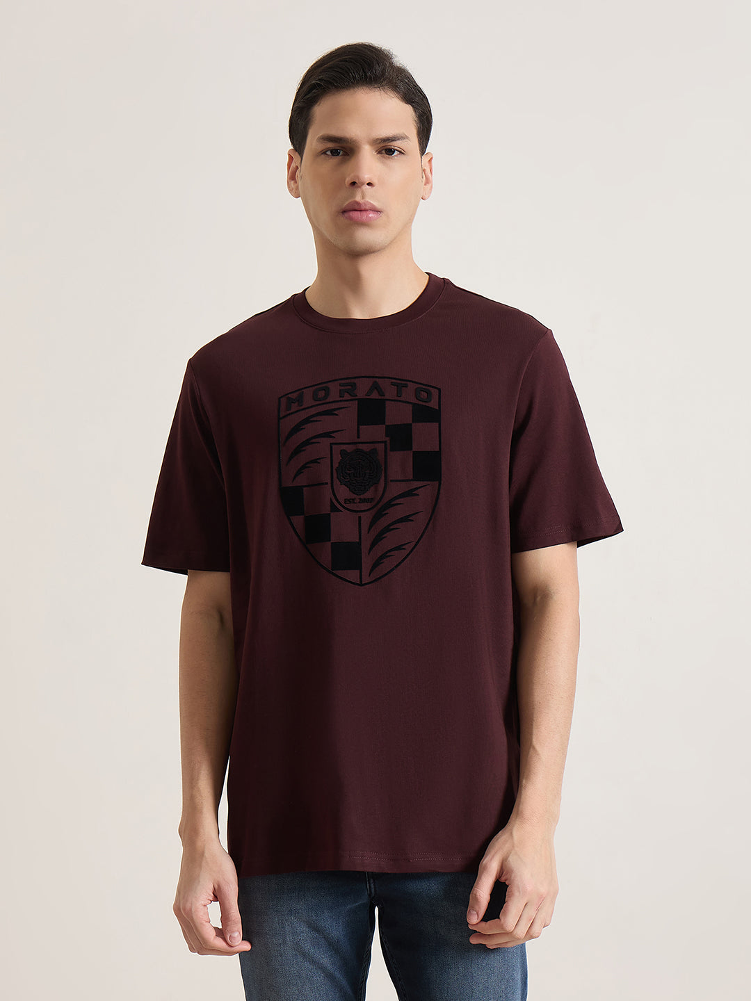 ANTONY MORATO Men Red Printed T-Shirt