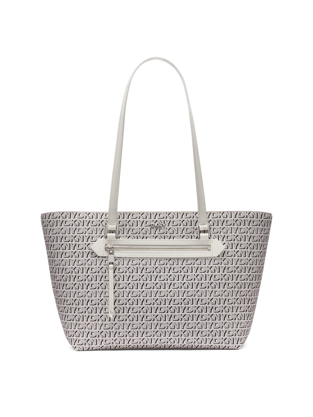 DKNY Women Grey Logo Tote