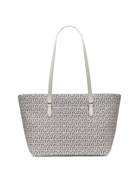 DKNY Women Grey Logo Tote