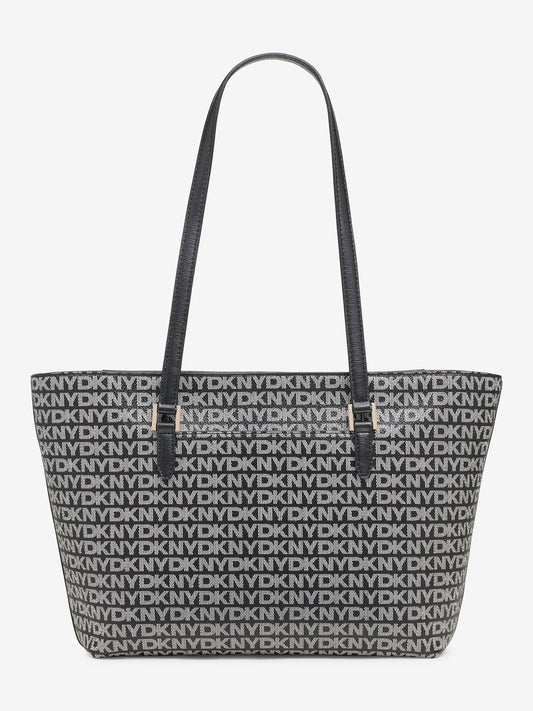 DKNY Women Black Logo Tote