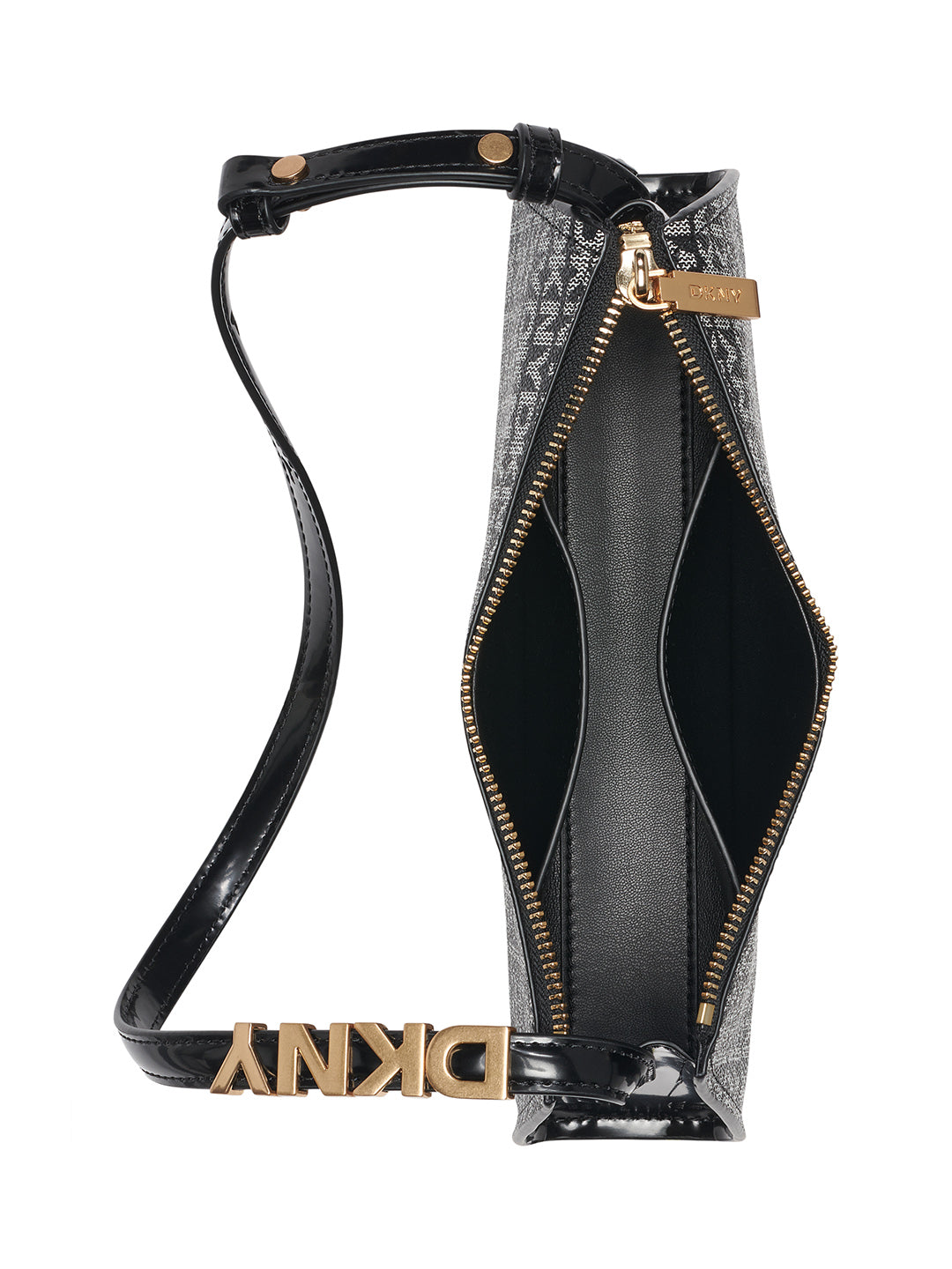 DKNY Women Black Logo Shoulder Bag