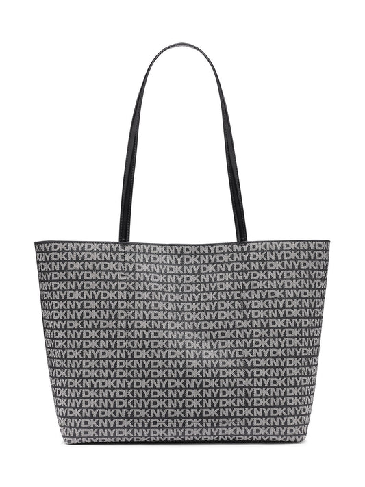 DKNY Women Black Logo Tote