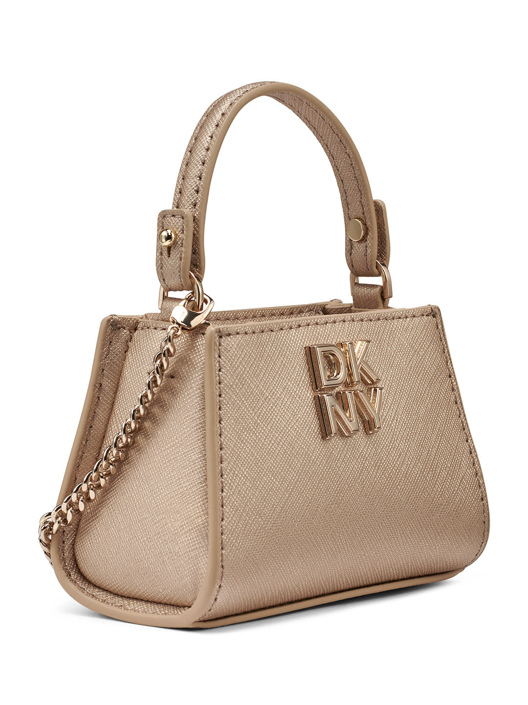 DKNY Women Gold Satchel