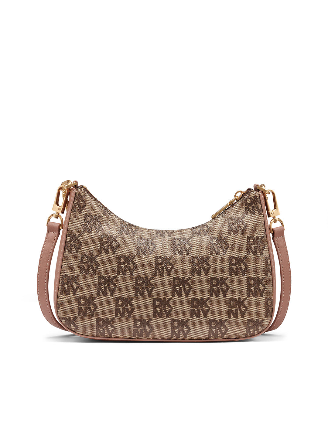 DKNY Women Brown Logo Cross Body Bag