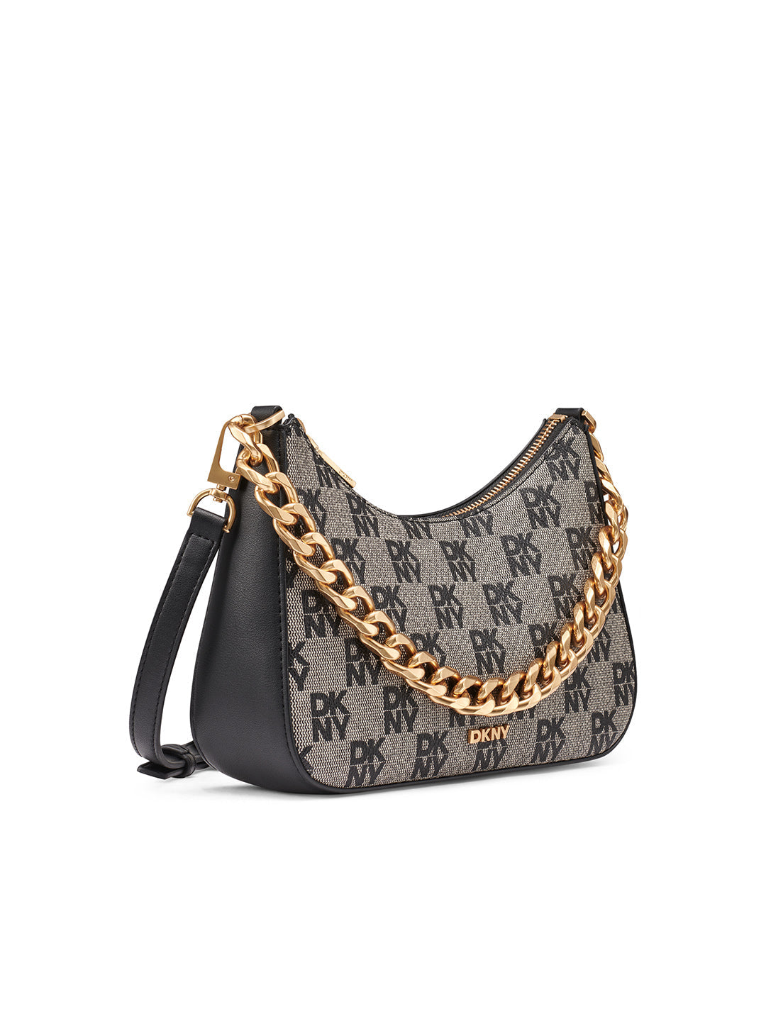 DKNY Women Black Logo Cross Body Bag