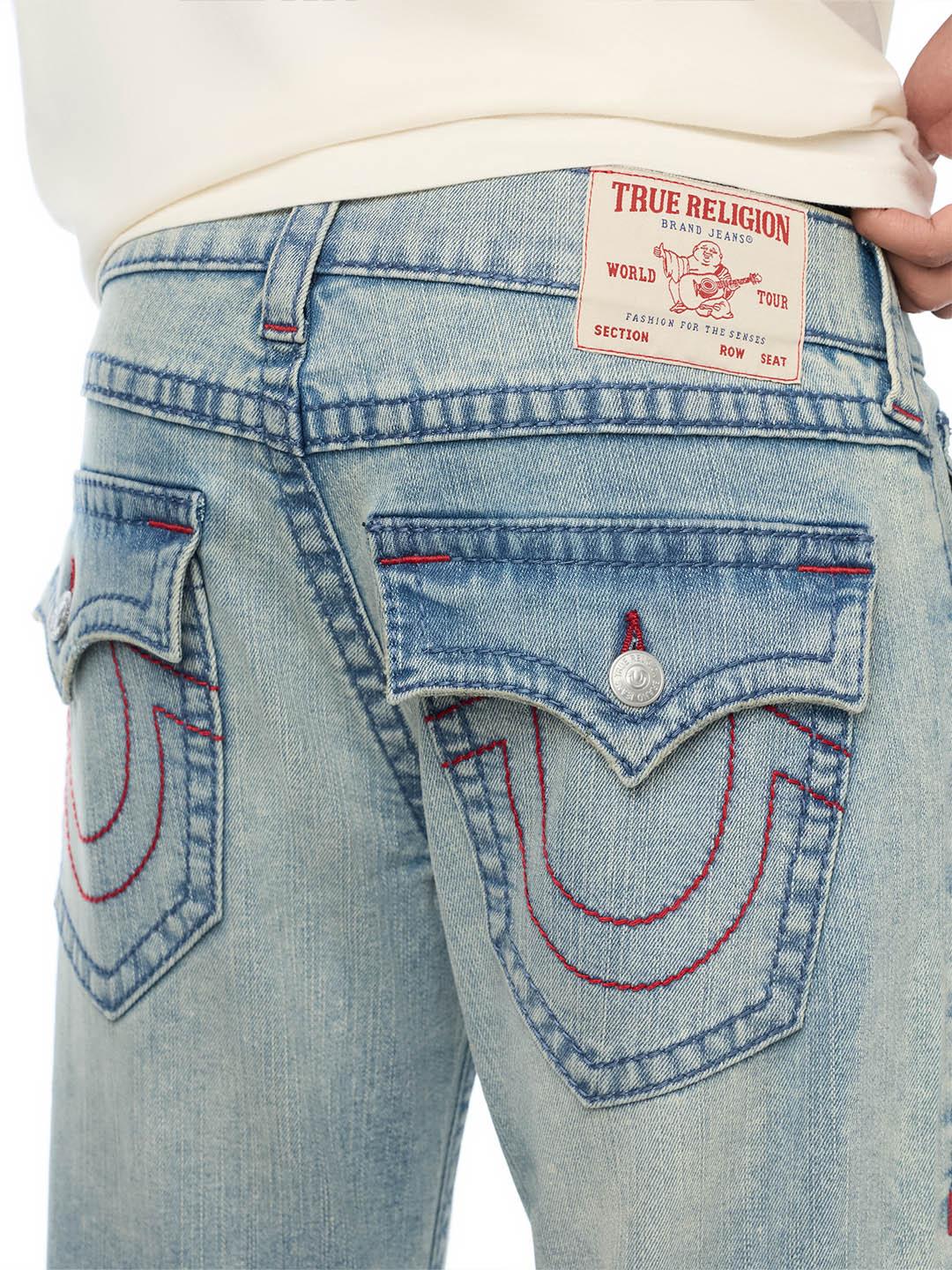 True Religion Blue Billy Big T Stretchable Bootcut Fit Jeans