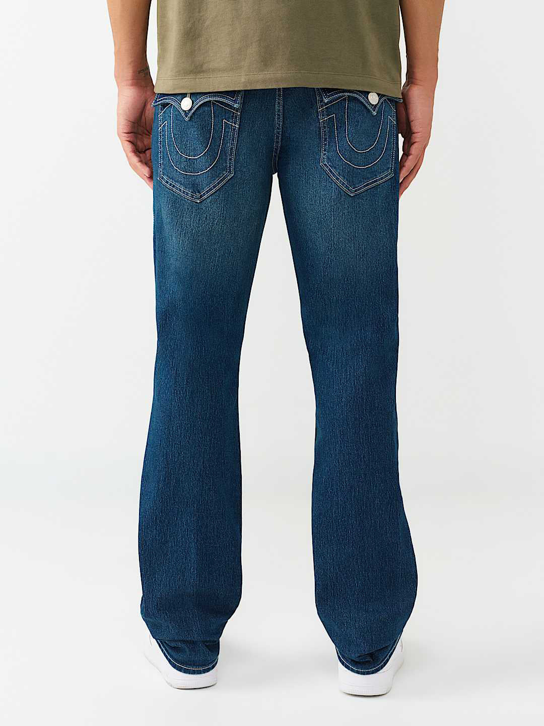 True Religion Blue Straight Fit Ricky SN Stretchable Jeans
