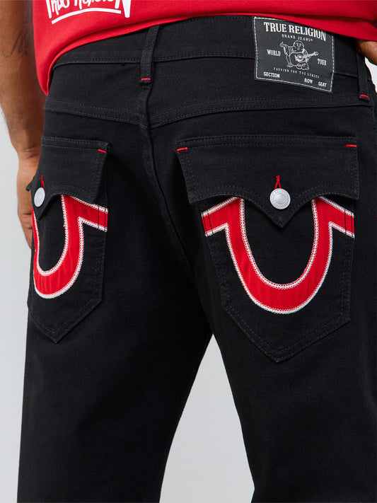 True Religion Black Bootcut Billy SN Stretchable Jeans