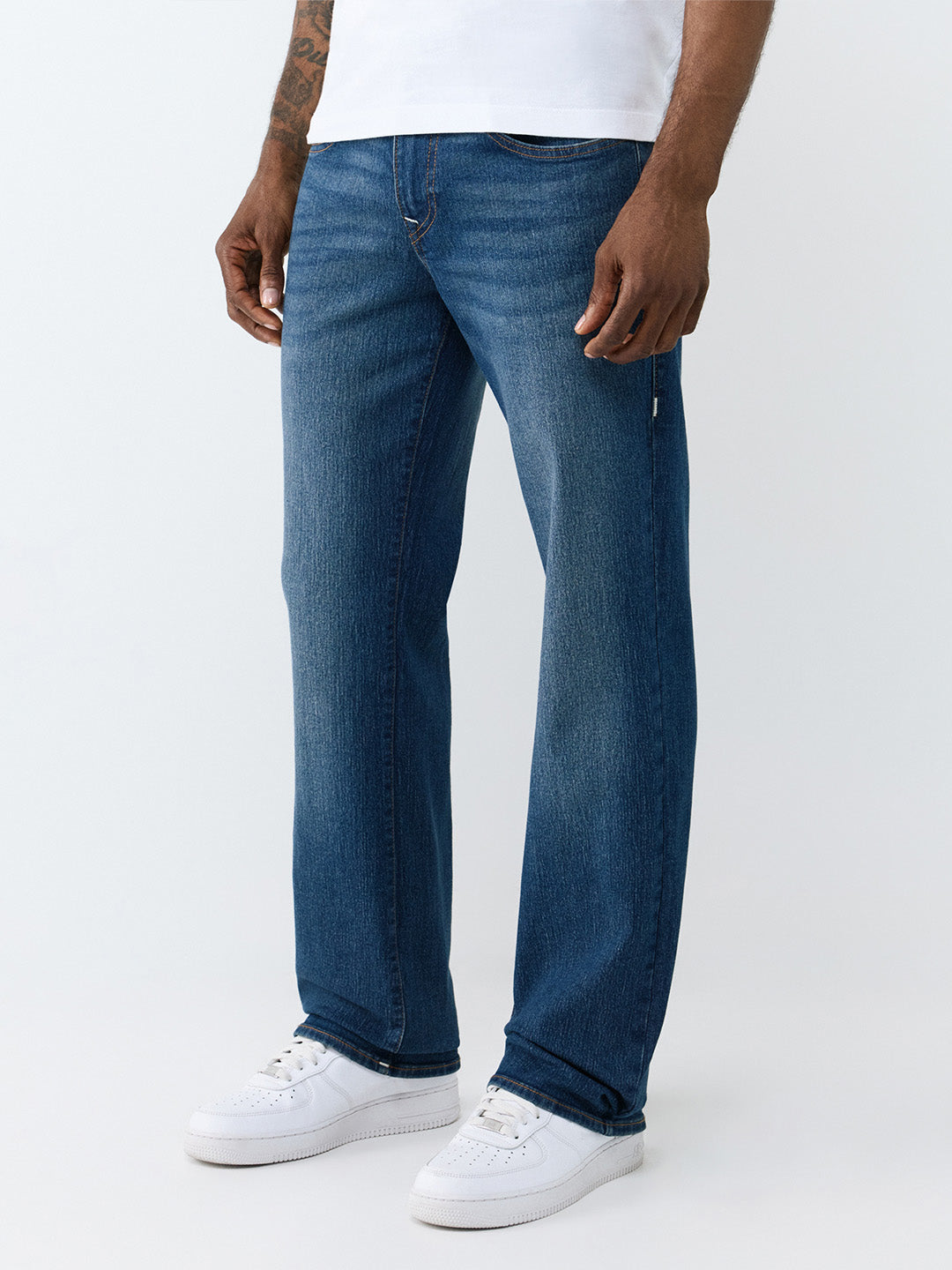 True Religion Blue Bootcut Billy SN Stretchable Jeans