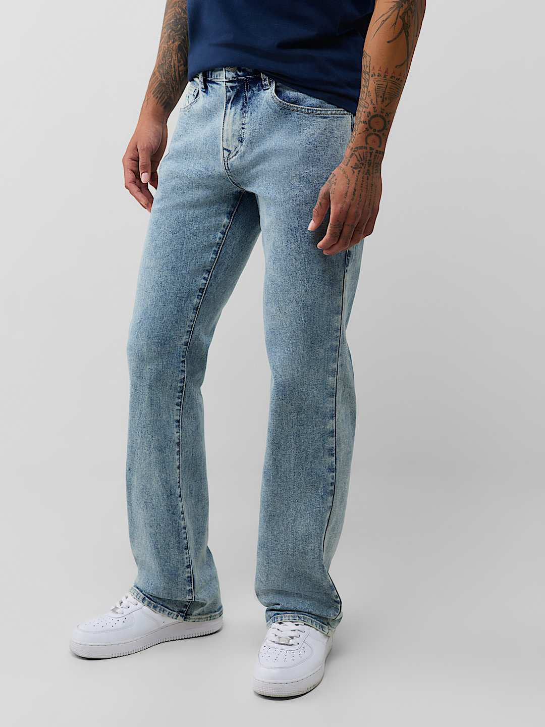True Religion Blue Bootcut Billy SN Stretchable Jeans