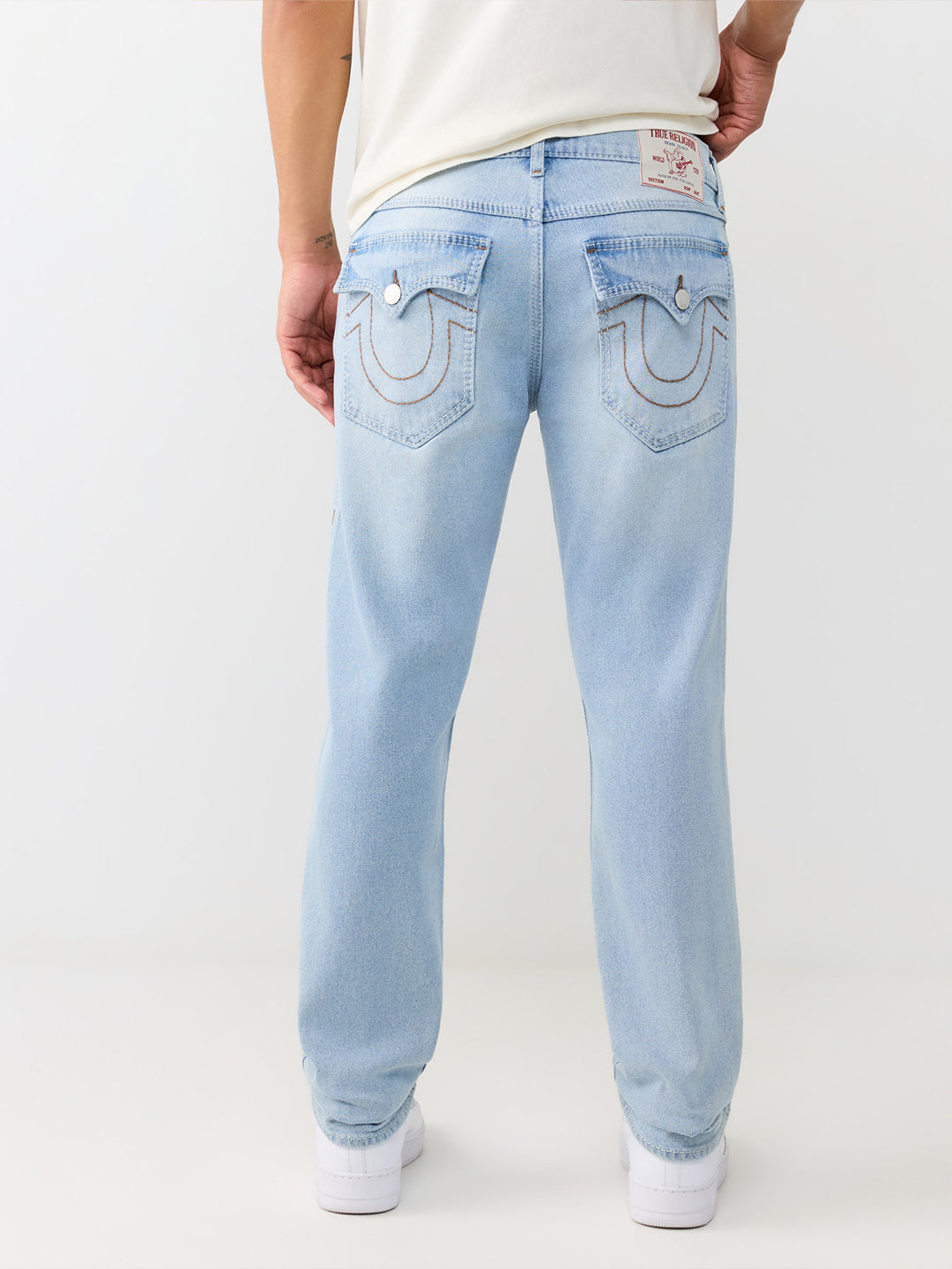 True Religion Blue Slim Fit Geno Big T Stretchable Jeans