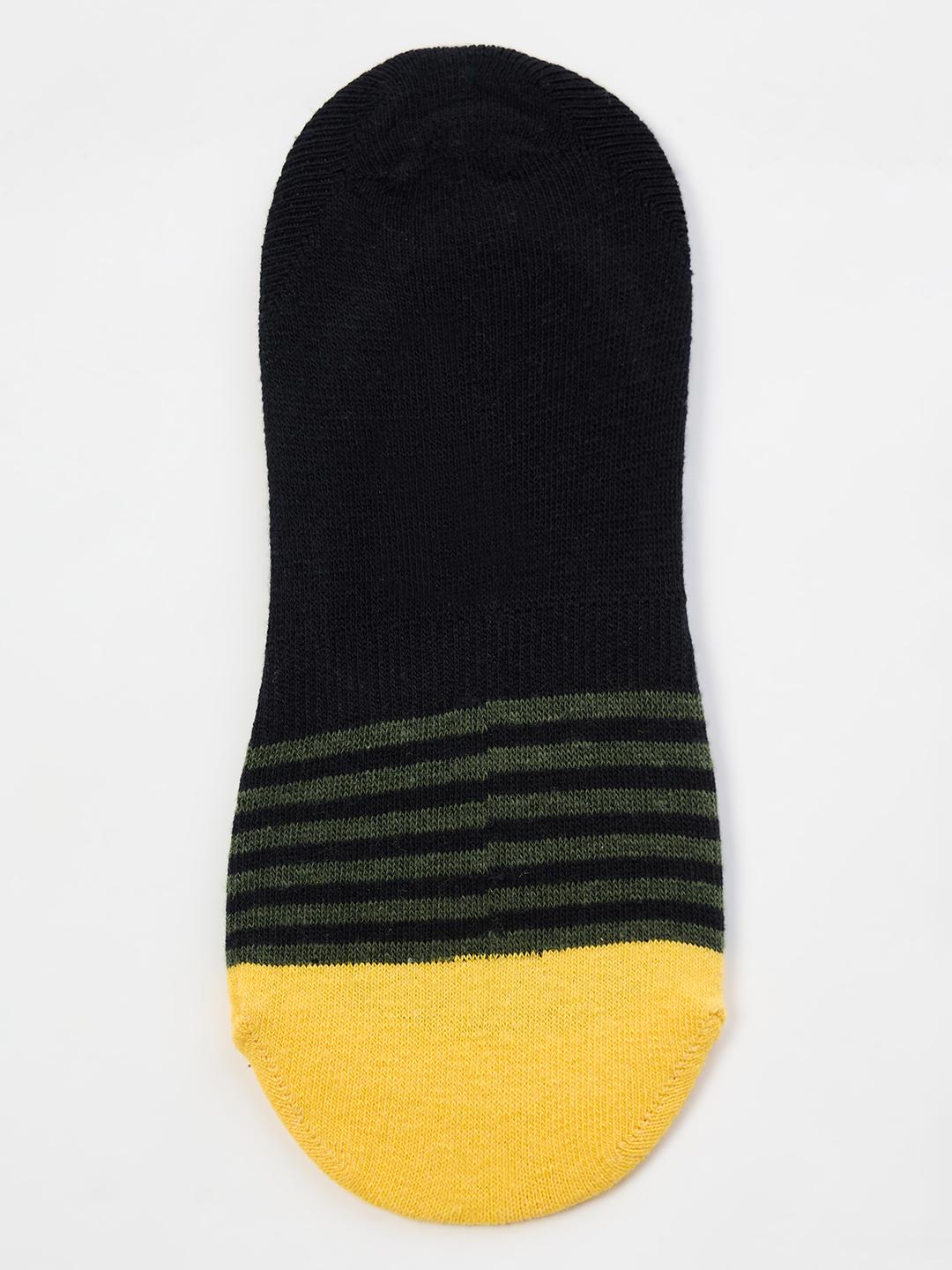 Iconic Men Multicolour Striped Socks