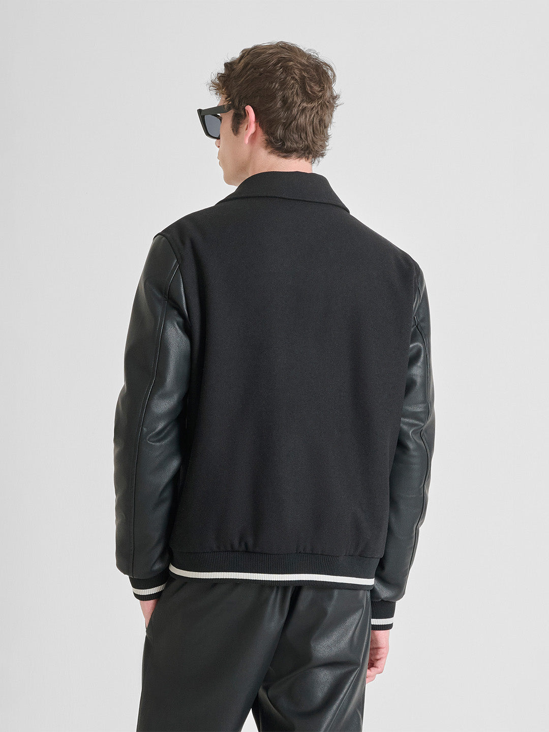 ANTONY MORATO Men Black Regular Fit Jacket