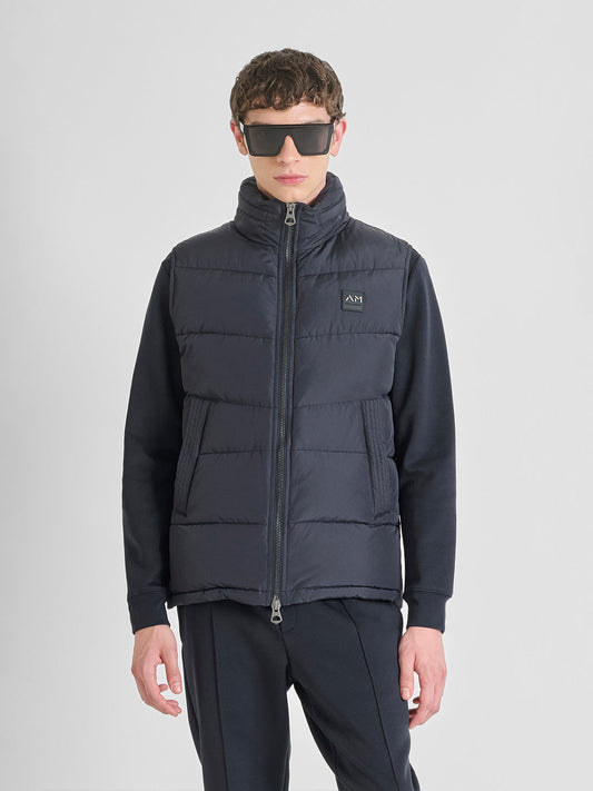 ANTONY MORATO Men Navy Blue Regular Fit Jacket