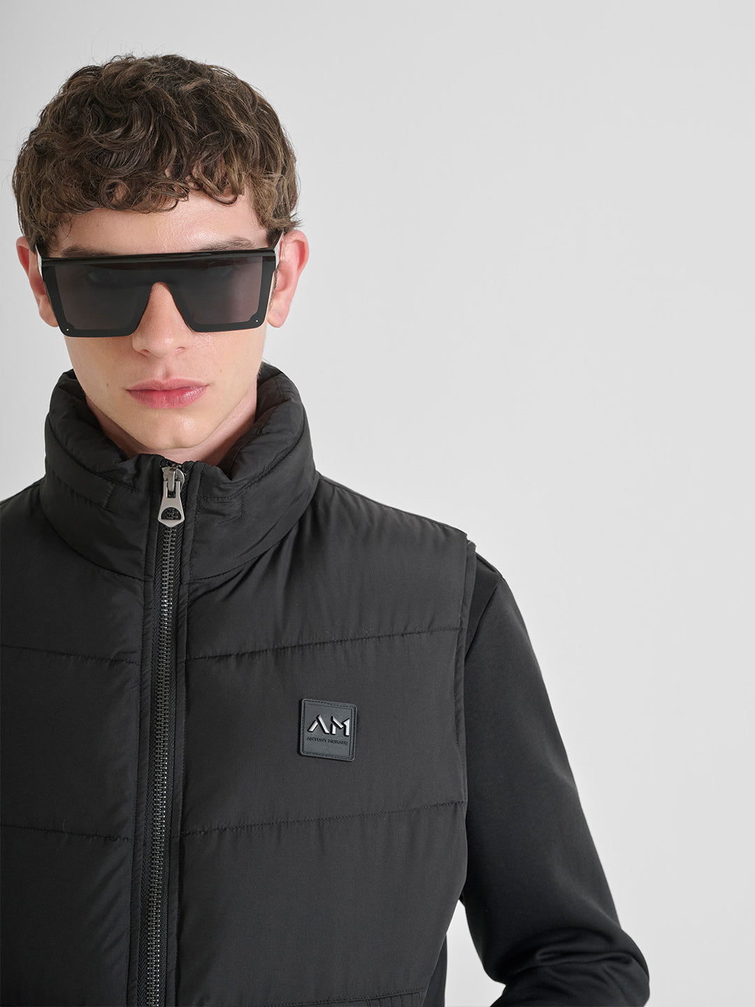 ANTONY MORATO Men Black Regular Fit Jacket