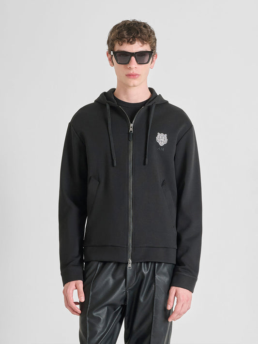 ANTONY MORATO Men Black Hoodie Sweatshirt