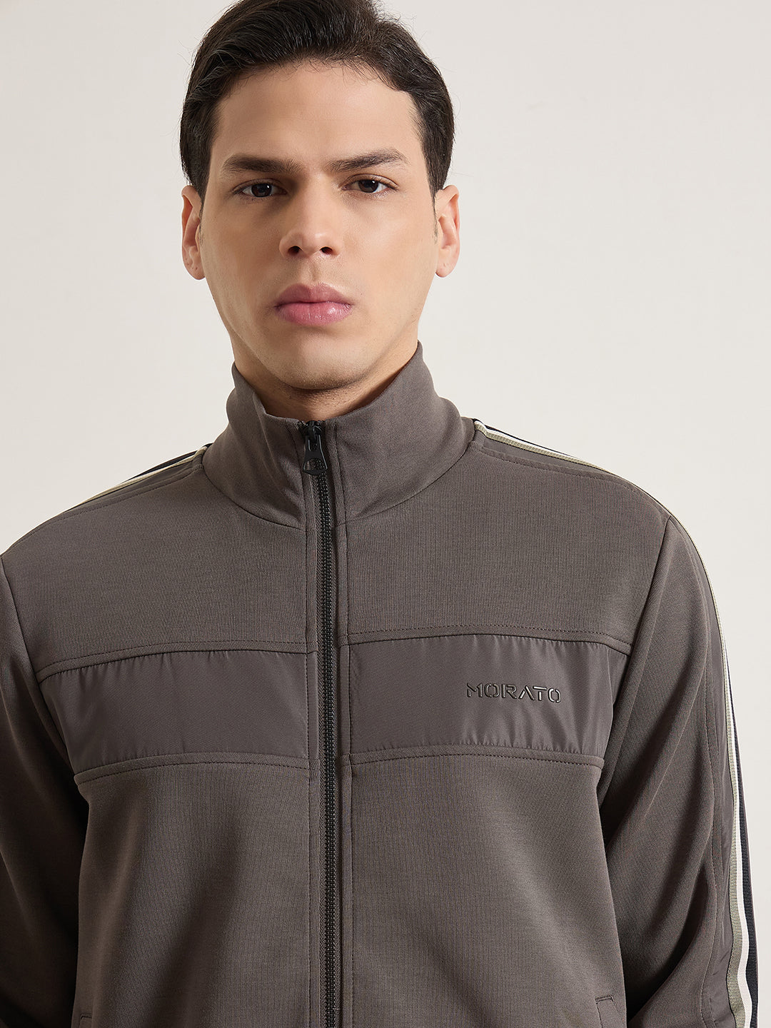Antony Morato Men Green Solid Regular Fit Sweatshirt