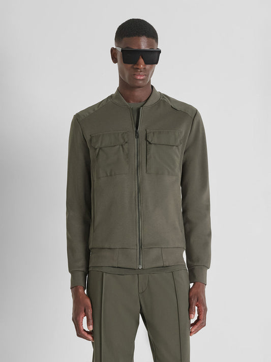 ANTONY MORATO Men Green Crew Neck Sweatshirt