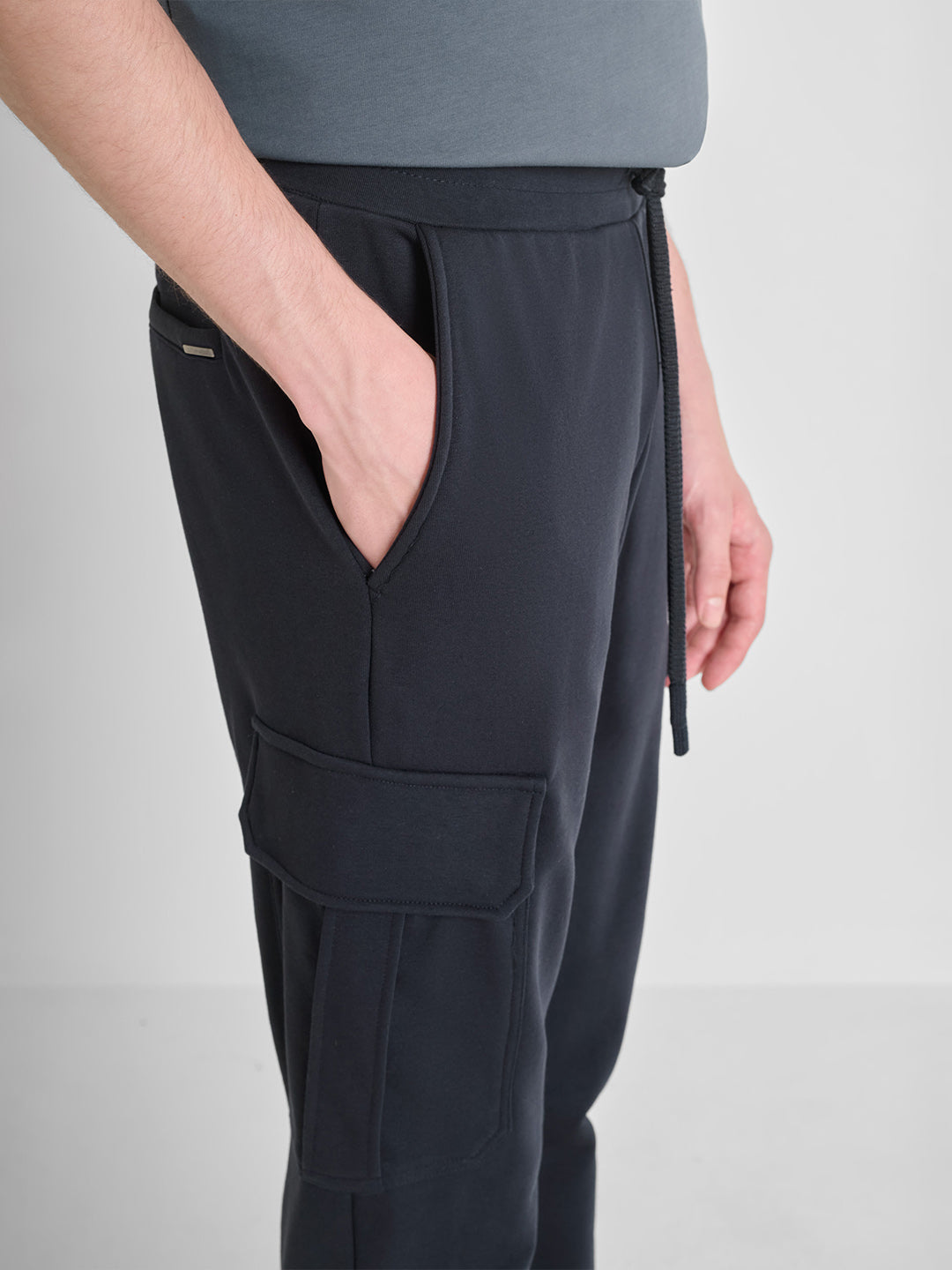 ANTONY MORATO Men Navy Blue Cotton Sweatpant