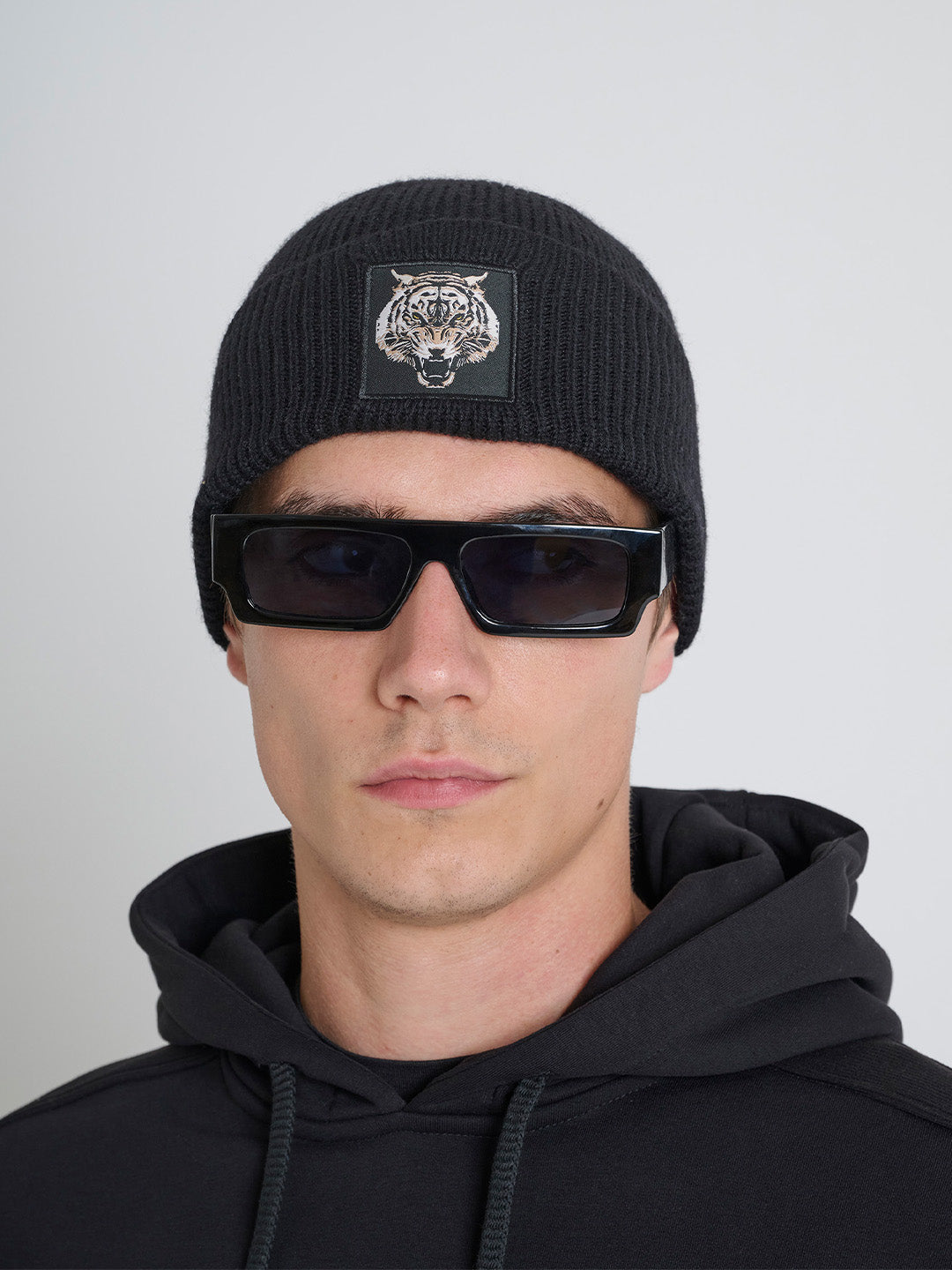 ANTONY MORATO Men Black Regular Fit Beanies