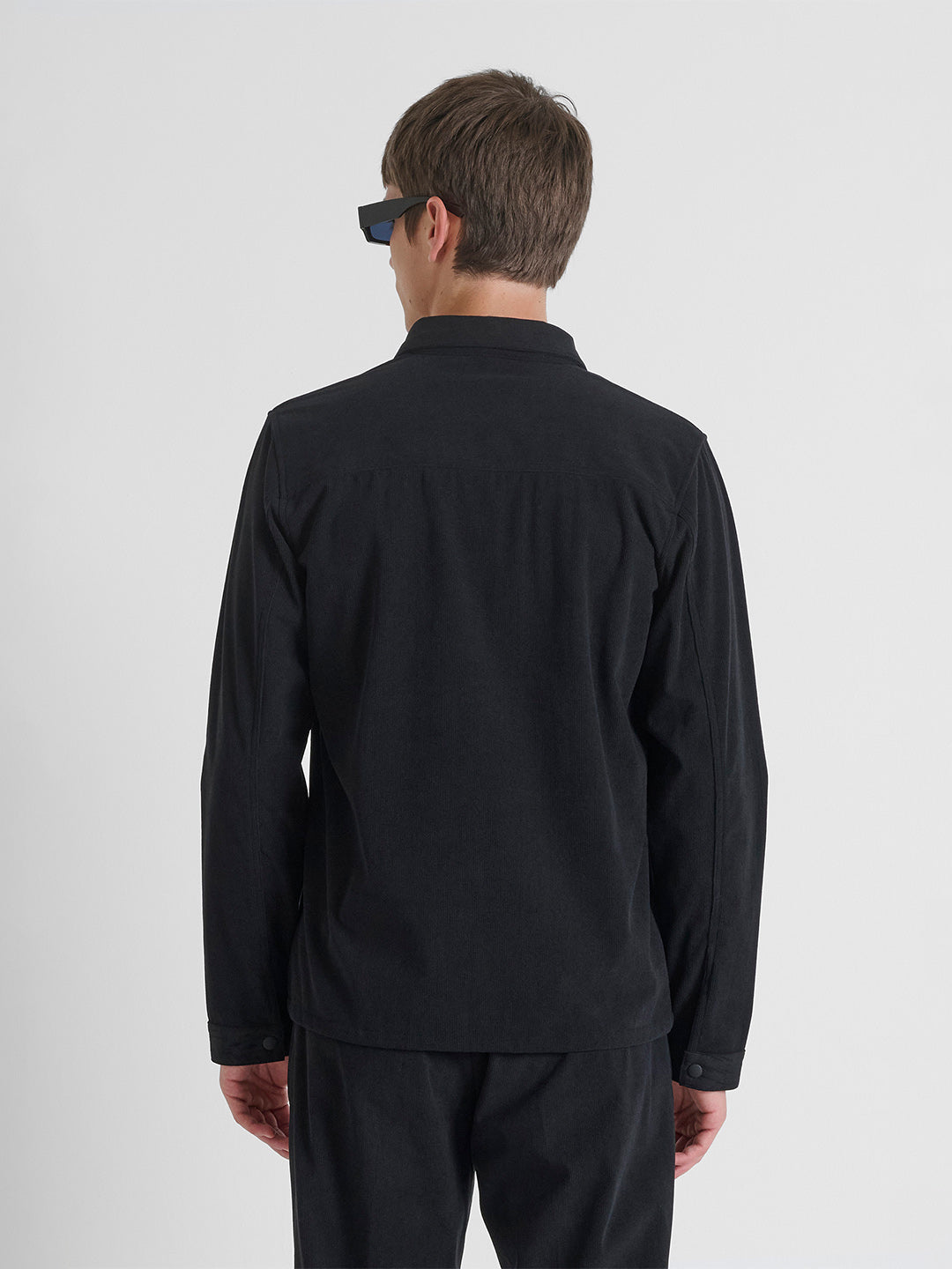 ANTONY MORATO Men Black Corduroy Shirt